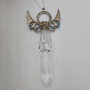 Jeweled Angel Icicle Christmas Ornament